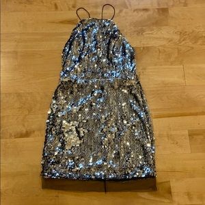 NBD Sequin Mini Dress